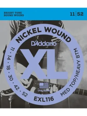 Top bewertet - D‘Addario EXL116 E-Gitarren Saiten .011-.052